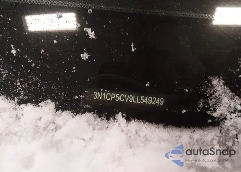 2020 Nissan Kicks Sv Xtronic Cvt z USA, uszkodzony, nr VIN 3N1CP5CV9LL549249